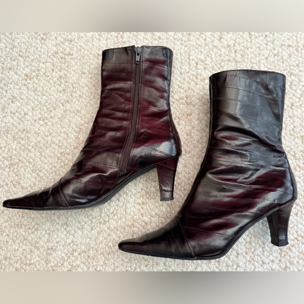 Renee Mahoney Mummy Wrap Look Leather Boot